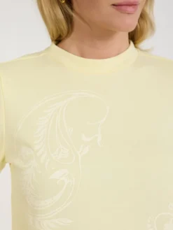 Bluza damska pastelowa z nadrukiem