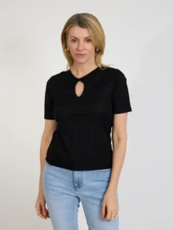 Bluzka damska czarna