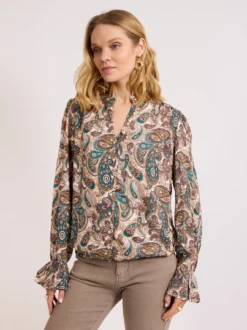 Bluzka damska paisley
