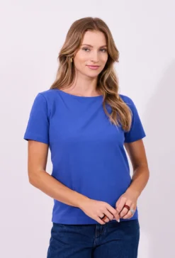 Bluzka damska z krótkim rękawem