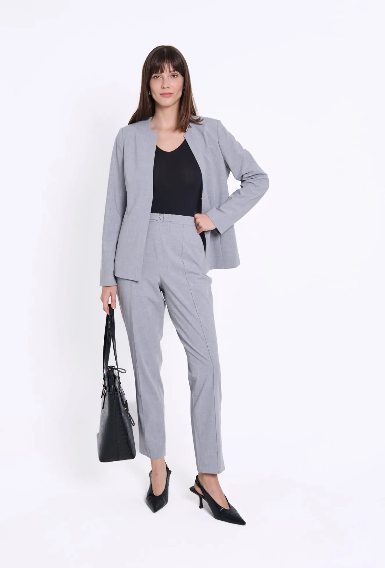Eleganckie spodnie materiałowe