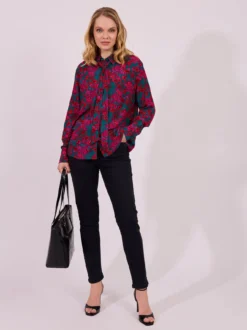 Granatowe jeansy slim fit
