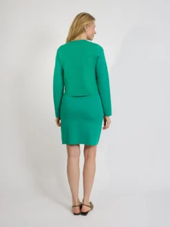 Spódnica dzianinowa zielona elegancka