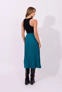Spódnica plisowana midi