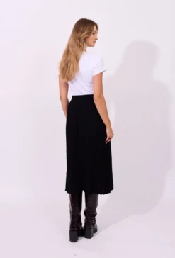 Spódnica plisowana midi