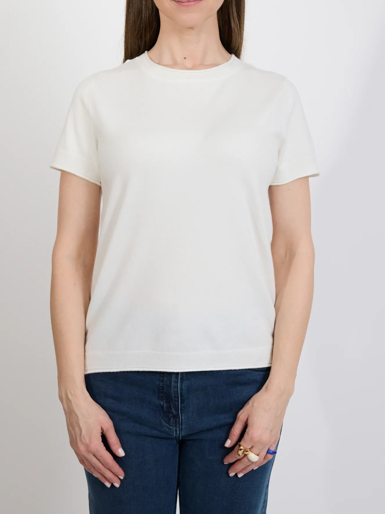 Sweter damski ecru