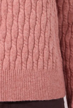 Sweter damski z półgolfem