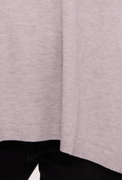 Sweter oversize z krótkim rękawem typu kimono