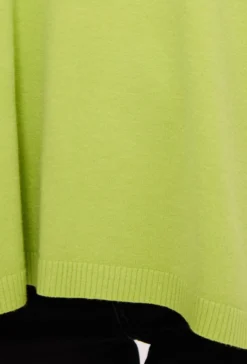 Sweter oversize z krótkim rękawem typu kimono